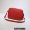 Gucci Soho Small Leather Disco Bag 308364 Orange Red