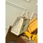 Louis Vuitton Monogram Empreinte OnTheGo MM Bag Spring in the City M46060 Khaki Green/Beige/Cream