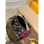 Louis Vuitton Monogram Empreinte Speedy Bandoulière 20 Bag M46088 Black/White/Pink