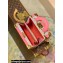 Louis Vuitton Monogram canvas Valisette Tresor Bag M45675 Pink