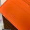 Louis Vuitton Aerogram leather Multiple Wallet Orange