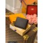 Louis Vuitton Aerogram leather Multiple Wallet M69829 Black