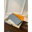 Louis Vuitton Aerogram leather Brazza Wallet Gray