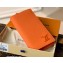 Louis Vuitton Aerogram leather Brazza Wallet M81153 Orange
