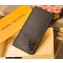 Louis Vuitton Aerogram leather Brazza Wallet M69980 Black