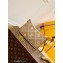 Louis Vuitton Monogram Empreinte Leather Easy Pouch On Strap Bag Embroidered Beige M81137