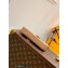 Louis Vuitton Monogram Empreinte Leather Easy Pouch On Strap Bag Embroidered Beige M81137