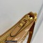 Louis Vuitton Monogram Empreinte Leather Easy Pouch On Strap Bag Embroidered Beige M81137