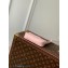 Louis Vuitton Monogram Empreinte Leather Mini Pochette Accessoires Bag Embroidered Pink M81140