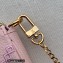 Louis Vuitton Monogram Empreinte Leather Mini Pochette Accessoires Bag Embroidered Pink M81140