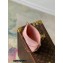 Louis Vuitton Monogram Empreinte Leather Mini Pochette Accessoires Bag Embroidered Pink M81140