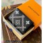 Louis Vuitton Monogram Empreinte Leather Cléa Wallet Embroidered M81139 Black