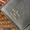 Louis Vuitton Monogram Empreinte Leather Cléa Wallet Embroidered M81139 Black