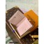 Louis Vuitton Monogram Empreinte Leather Cléa Wallet Embroidered M81212 Pink