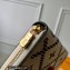 Louis Vuitton Monogram Empreinte Leather Zippy Wallet Embroidered M81141 Creme White
