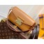 Louis Vuitton Calfskin Leather Swing Bag M20396 Brown