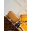 Louis Vuitton Calfskin Leather Swing Bag M20396 Brown