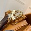 Louis Vuitton Calfskin Leather Swing Bag M20396 Brown