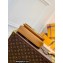 Louis Vuitton Calfskin Leather Swing Bag M20396 Brown