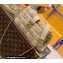 Louis Vuitton Damier Quilt lamb leather Pochette Troca Bag M59048 Beige