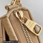 Louis Vuitton Damier Quilt lamb leather Pochette Troca Bag M59048 Beige