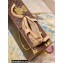 Louis Vuitton Damier Quilt lamb leather Pochette Troca Bag M59048 Beige