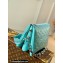 Louis Vuitton Monogram-embossed Lambskin Coussin PM Bag Mint/Yellow