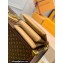 Louis Vuitton Monogram-embossed Lambskin Coussin BB Bag Beige