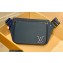 Louis Vuitton Aerogram leather New Sling Bag Blue