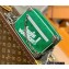 Louis Vuitton leather Mini Soft Trunk Bag Everyday LV M80816 Green