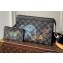 Louis Vuitton Damier Graphite canvas Gaston Wearable Wallet Bag wild animals print N64608