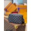 Louis Vuitton Damier Graphite canvas Alpha Wearable Wallet Bag N60418