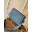 Louis Vuitton Aerogram leather New Messenger Bag M59327 Blue