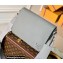 Louis Vuitton Aerogram leather New Messenger Bag Gray