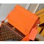 Louis Vuitton Aerogram leather New Messenger Bag Orange