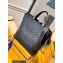 Louis Vuitton Monogram Eclipse canvas Saumur Tote Bag M45914