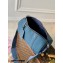 Louis Vuitton Aerogram leather City Keepall Bag Blue