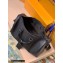 Louis Vuitton Aerogram leather Keepall Bandoulière 40 Bag M57088 Black