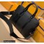 Louis Vuitton Aerogram leather Briefcase Bag M59159 Black