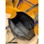 Louis Vuitton Aerogram leather Tote Bag M57308 Black