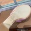 Loro Piana Heel 8cm Suede Goatskin Summer Charms Sandals Pink