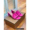 Loro Piana Heel 8cm Suede Goatskin Summer Charms Sandals Fuchsia