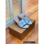 Loro Piana Heel 8cm Suede Goatskin Summer Charms Sandals Light Blue