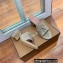 Loro Piana Heel 8cm Suede Goatskin Summer Charms Sandals Camel