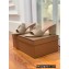 Loro Piana Heel 8cm Suede Goatskin Summer Charms Sandals Camel