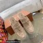 Loro Piana Suede Calfskin Babouche Charms Walk Loafers Camel