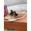 Loro Piana Suede Calfskin Babouche Charms Walk Loafers Camel