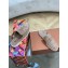 Loro Piana Suede Calfskin Babouche Charms Walk Loafers Camel