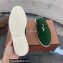 Loro Piana Suede Calfskin Babouche Charms Walk Loafers Green