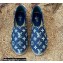 Louis Vuitton Monogram Denim Starboard Flat Espadrilles Blue 2022